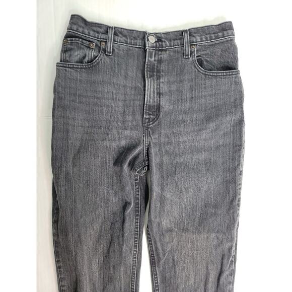 Abercrombie & Fitch Jeans 28/6 Womens 90s Straight Ultra High Rise gray - Picture 3 of 8